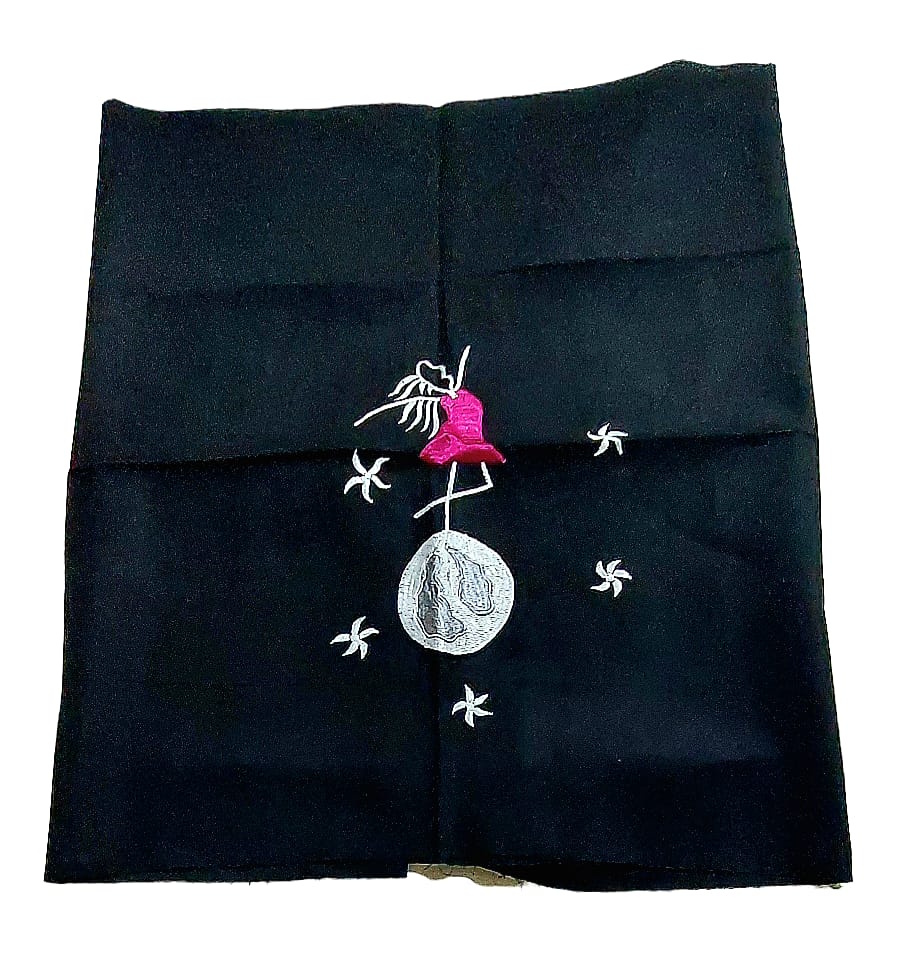 Hand Embroidered Hand Stitched Designer Premium Cotton Blouse Piece