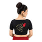 Hand Embroidered Hand Stitched Designer Premium Cotton Blouse Piece