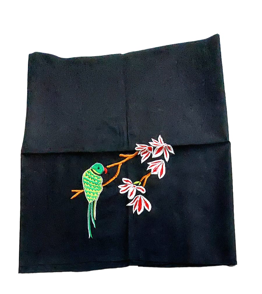 Hand Embroidered Hand Stitched Designer Premium Cotton Blouse Piece