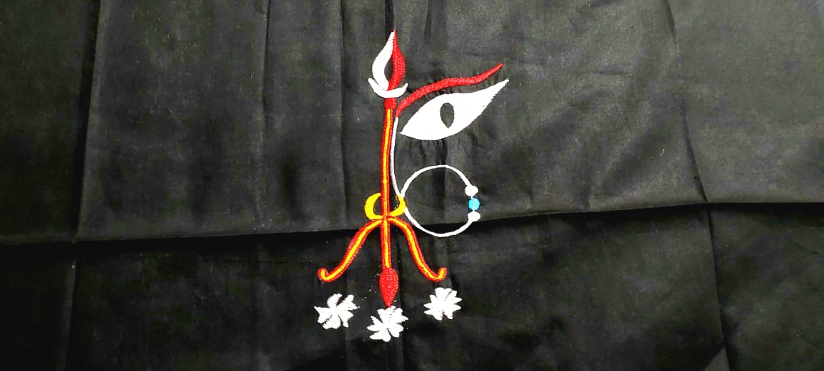 Hand Embroidered Hand Stitched Designer Premium Cotton Blouse Piece