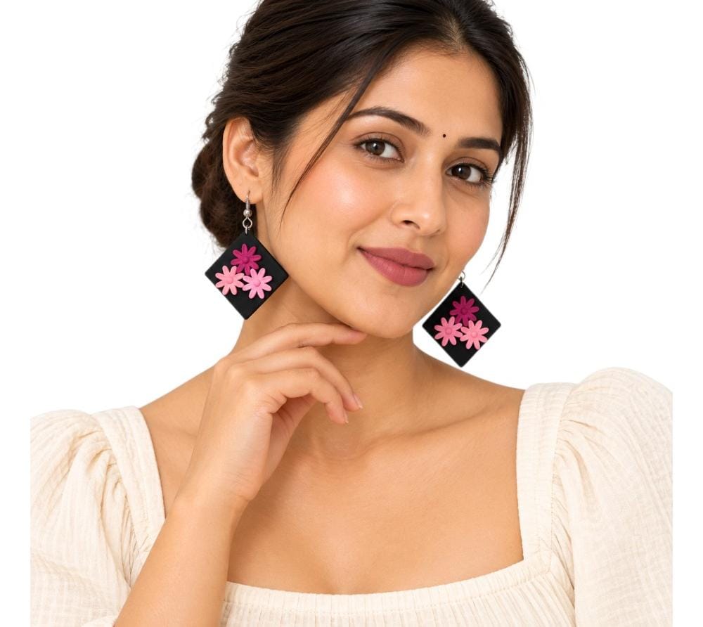 Purely Handmade Clay Earrings