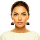 Terracotta Multicolour Designer Jhumka Earrings