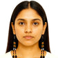 Purely Handmade Glass Beads Earrings