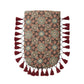 Gajji Silk Ajrakh Printed Leather Crossbody Flip Sling Bag