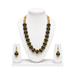 Purely Handmade Terracotta Rope Necklace With Earrings