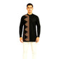 Pure Cotton Short Kurta For Men( With Kantha Stitch Hand Embroidery Work)