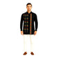Pure Cotton Short Kurta For Men( With Kantha Stitch Hand Embroidery Work)