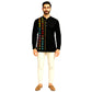 Pure Cotton Short Kurta For Men( With Kantha Stitch Hand Embroidery Work)