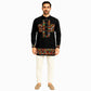 Pure Cotton Short Kurta For Men( With Kantha Stitch Hand Embroidery Work)