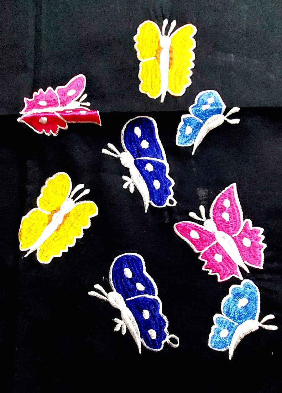 Hand Embroidered Hand Stitched Designer Premium Cotton Blouse Piece