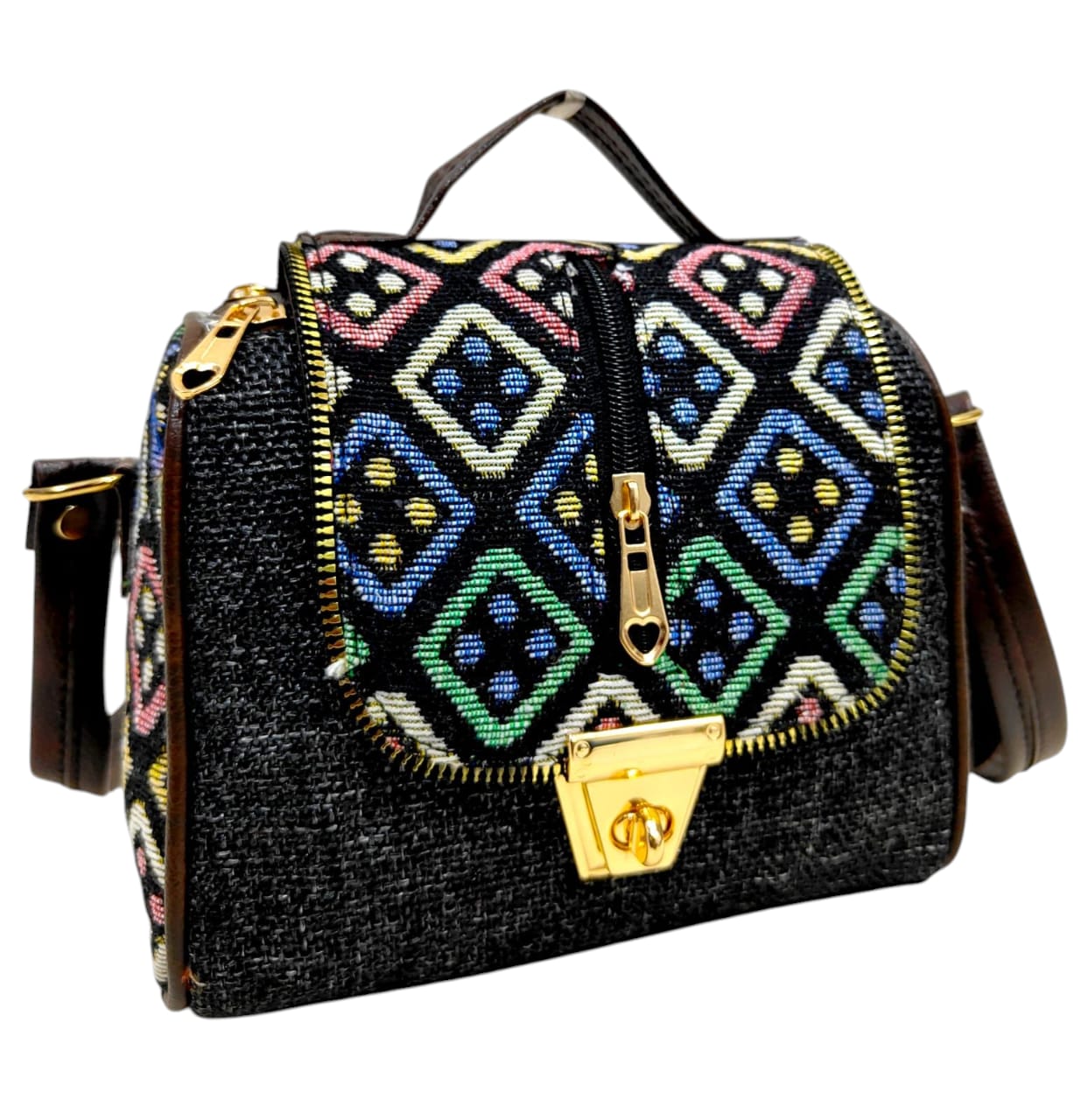 Women's Lightweight Jute Sling Bag