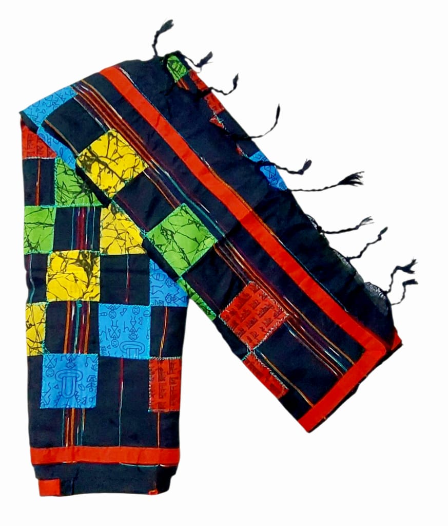Pure Cotton  Patch Work Saree