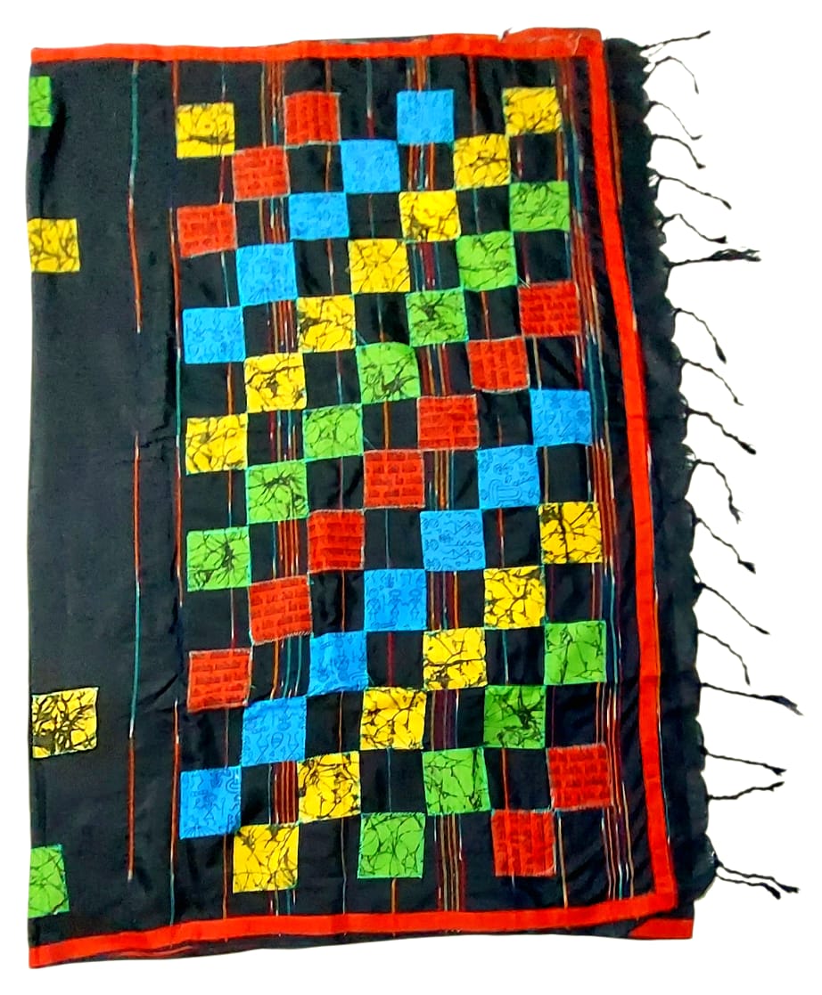 Pure Cotton  Patch Work Saree