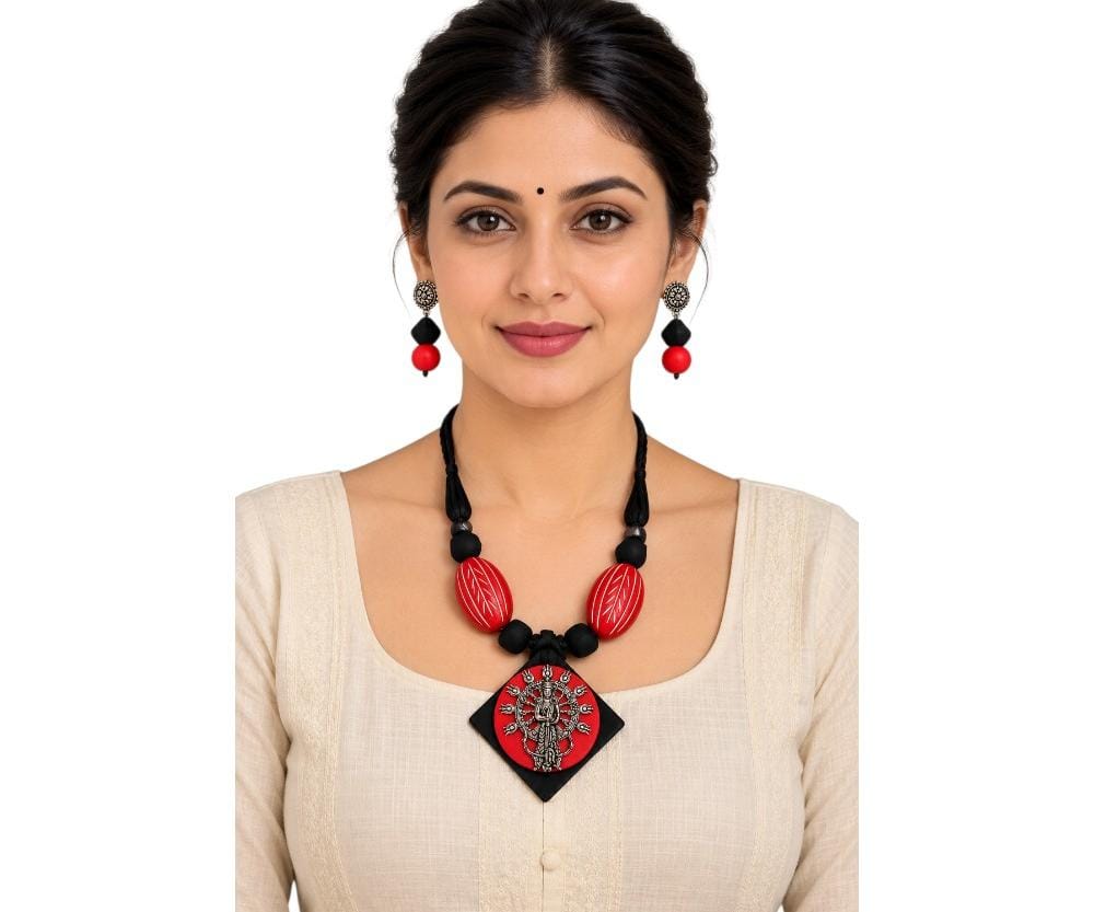 Premium Purely Handmade Clay Jewellery Sets for Women & Girls