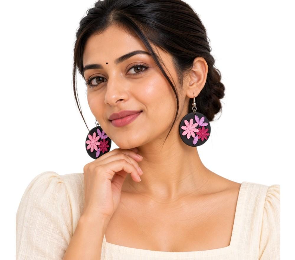 Purely Handmade Clay Earrings