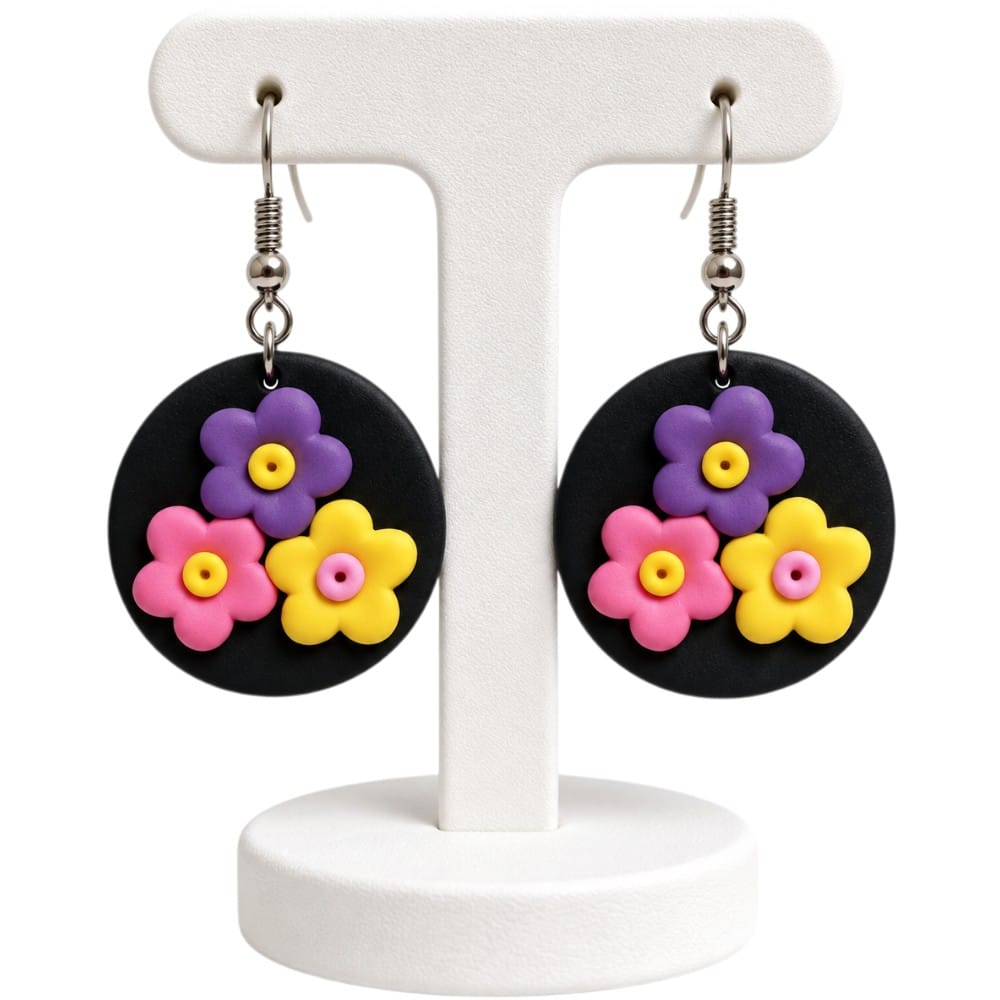 Purely Handmade Clay Earrings