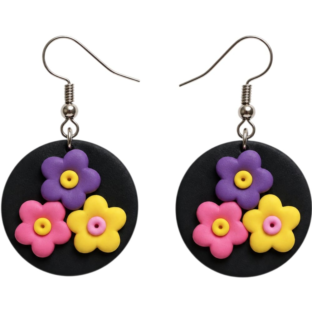 Purely Handmade Clay Earrings