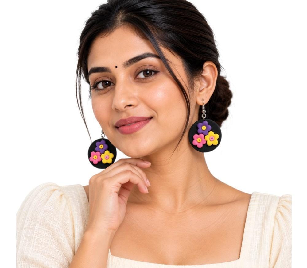 Purely Handmade Clay Earrings
