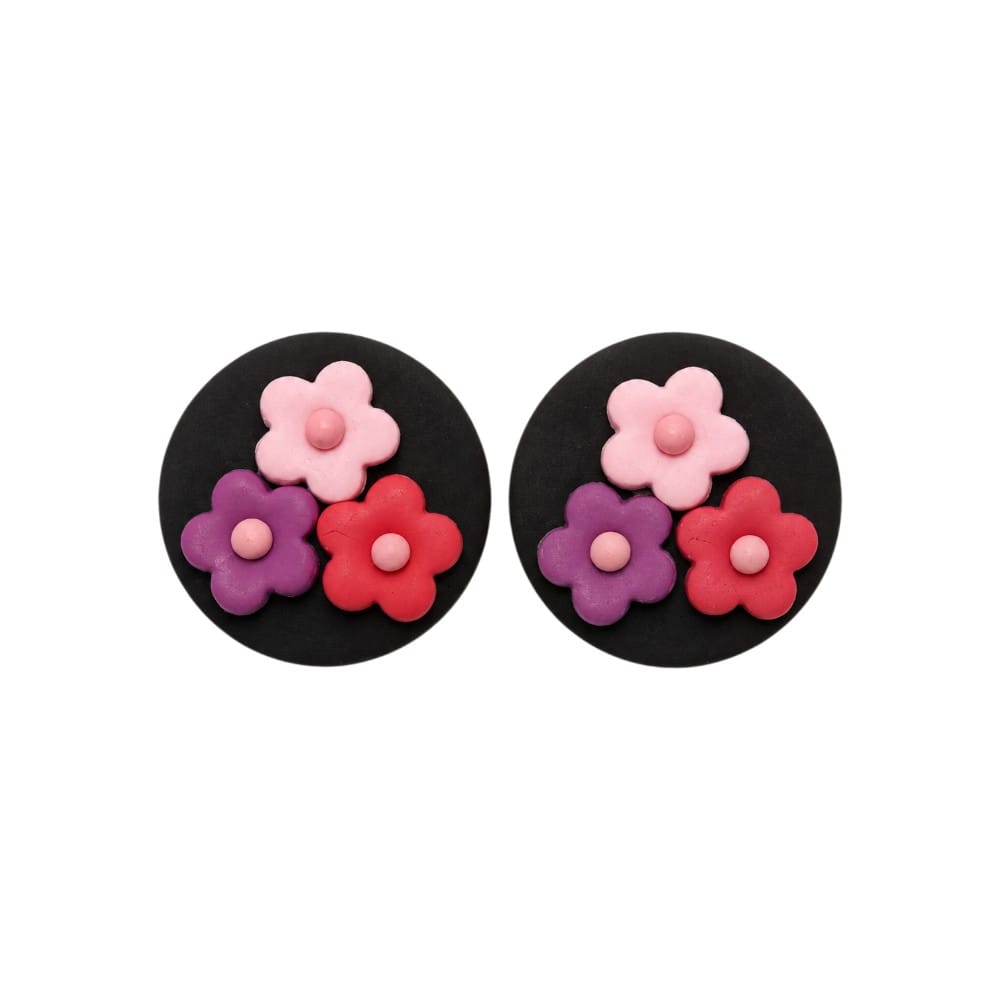 Purely Handmade Clay(Stud) Earrings