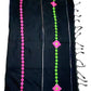 Pure Khadi Cotton Applique Saree