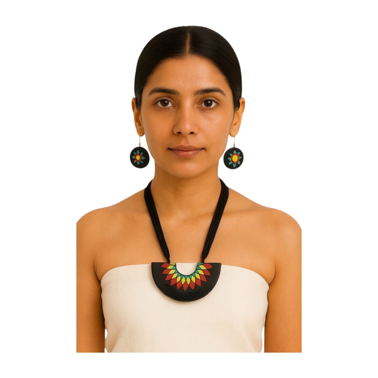 Terracotta Thread Necklace Sets