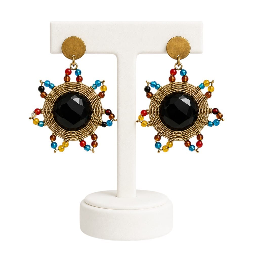 Purely Handmade Brass Earrings