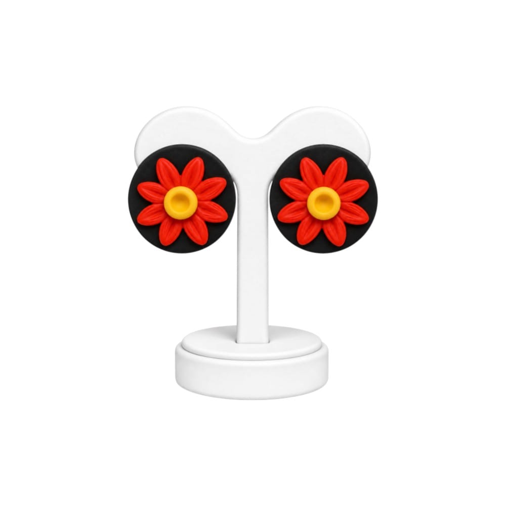 Purely Handmade Clay(Stud) Earrings