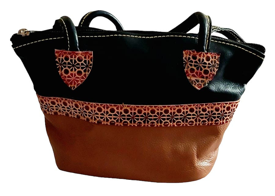 Pure Leather Handcrafted Tote Bag