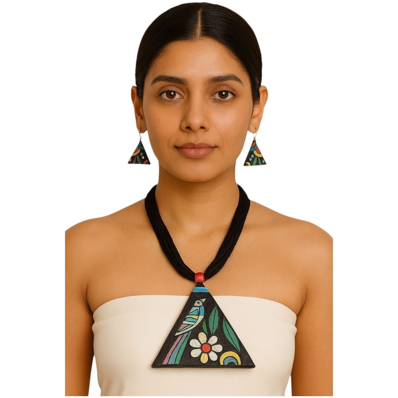 Terracotta Thread Necklace Sets