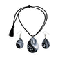 Purely Handmade Clay Jewellery Sets (Marble Design) for Women & Girls