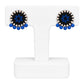 Lightweight Round Shaped Terracotta Stud Earrings