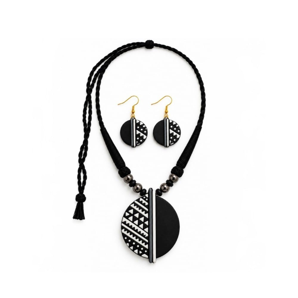 Purely Handmade Terracotta Thread Jewellery Sets