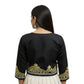 Hand Embroidered Gujarati Stitch Blouse Piece for Women & Girls