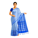 Exquisite silk saree with soft tissue fabric