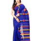 Pure Khadi Cotton Applique Saree