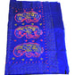 Hand Embroidered Kantha Cotton Silk Saree With Thread Work, Comfortable Fabric And Blouse Piece