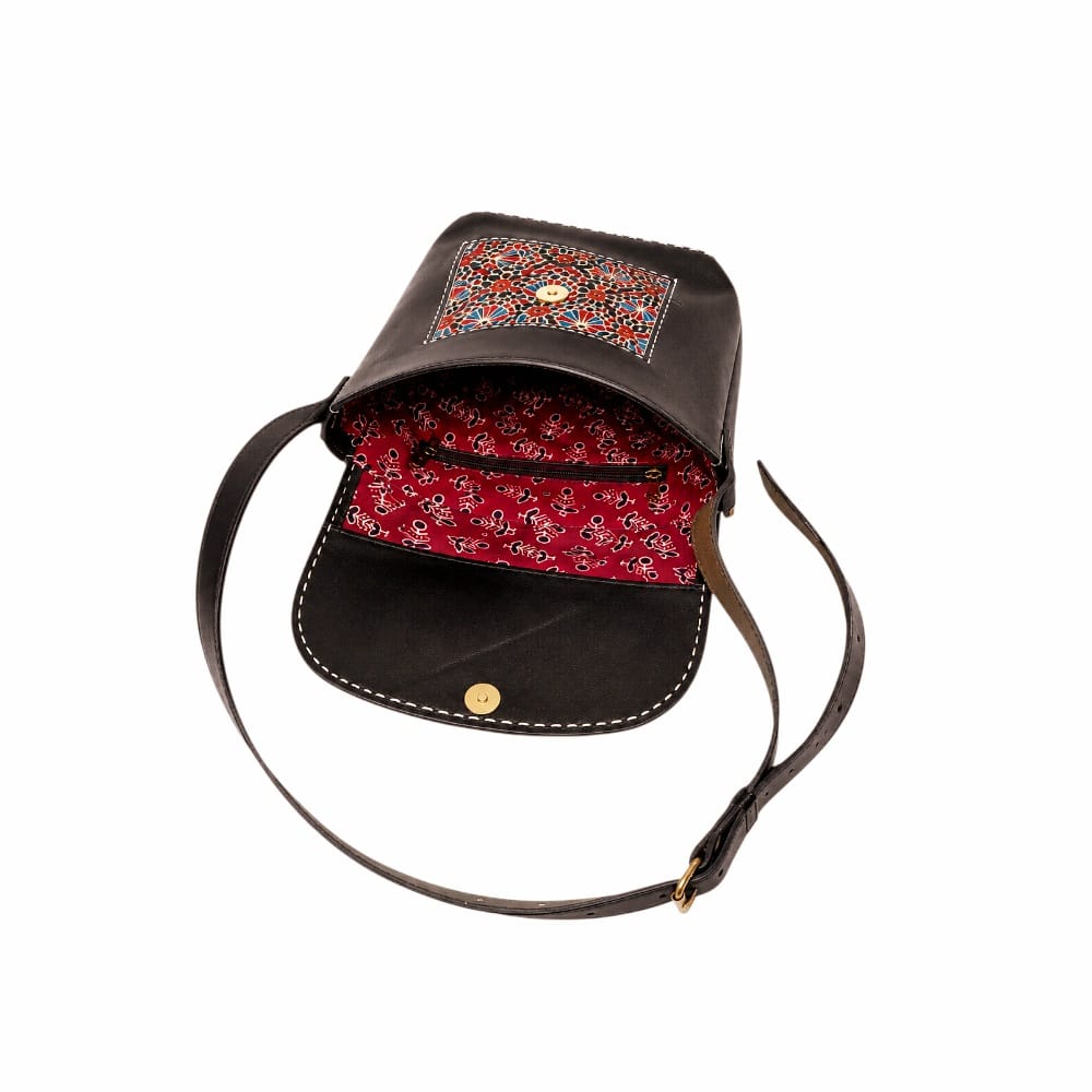 Handcrafted Pure Leather Bucket Style Sling Bag