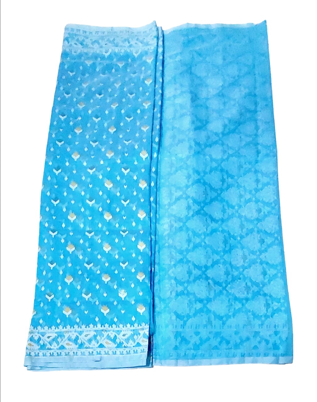 Purely Handmade Tant Silk Jamdani Saree