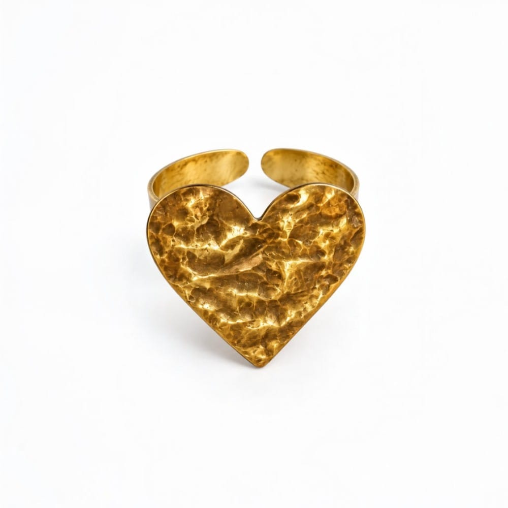 Purely Handmade Brass Finger Ring