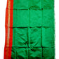 Maheshwari Cotton Silk Saree with Contrast Blouse & Contrast Pallu