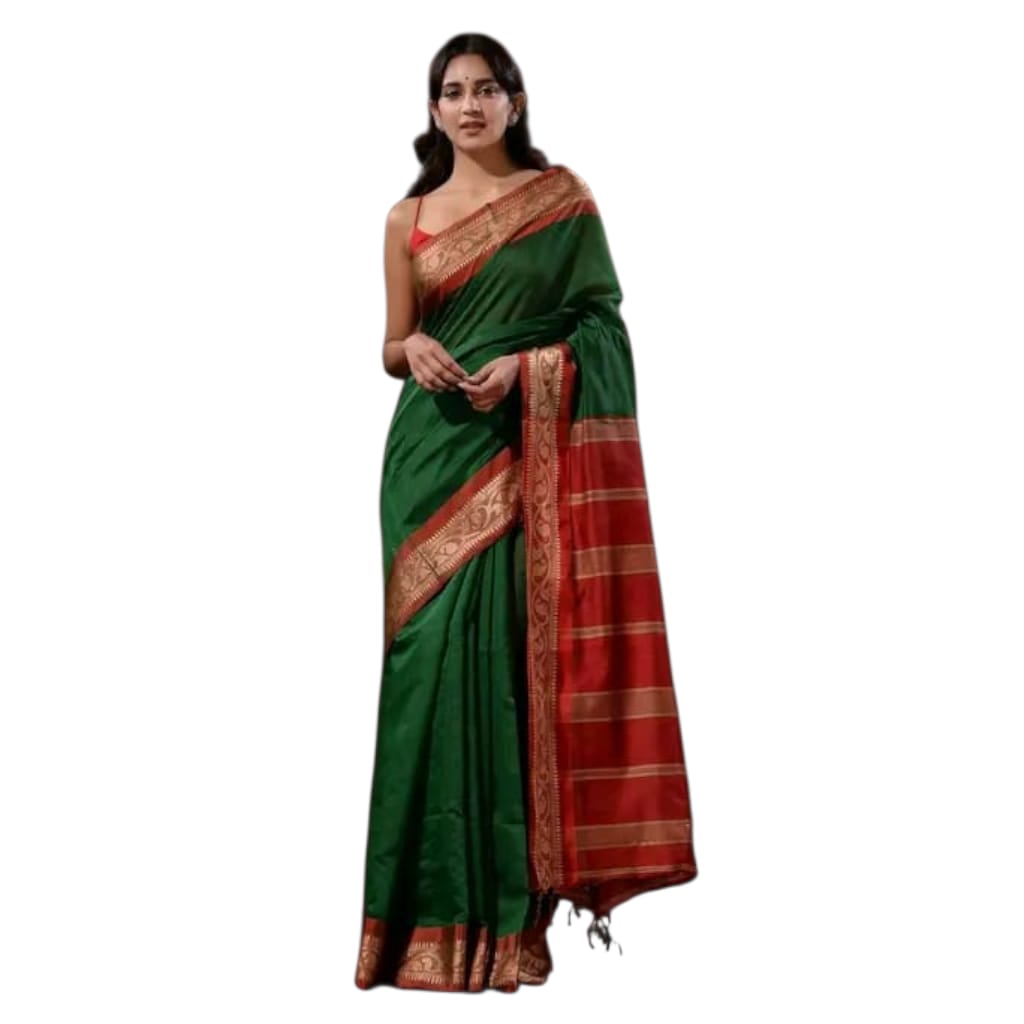Pure Handloom Cotton Silk Sarees