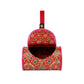 Handcrafted Leather Dholak Style Round Sling Bag