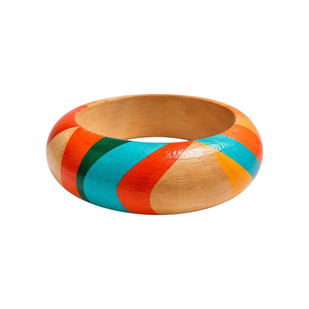 Purely Handmade Lightweight Wooden Kada Bangles