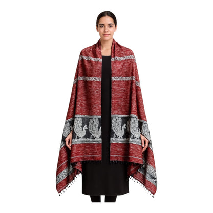 Purely Handwoven Lightweight Shawl for Women & Girls