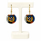 Handmade Mosaic Inspired Abstract Design Terracotta Earrings (Danglers)