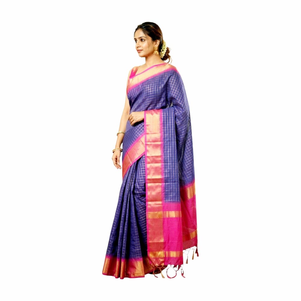 Mangalagiri Silk Cotton Saree