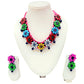 Handmade Terracotta Collar Necklace Set