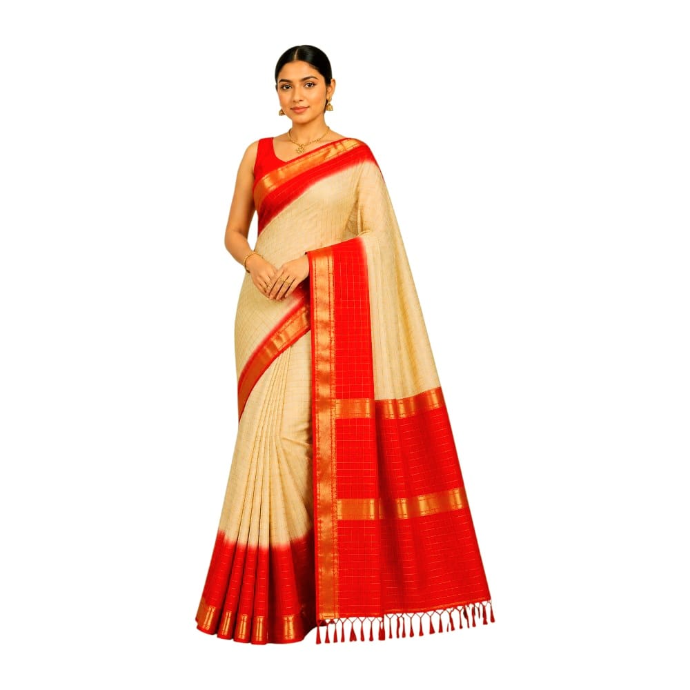 Mangalagiri Silk Cotton Saree
