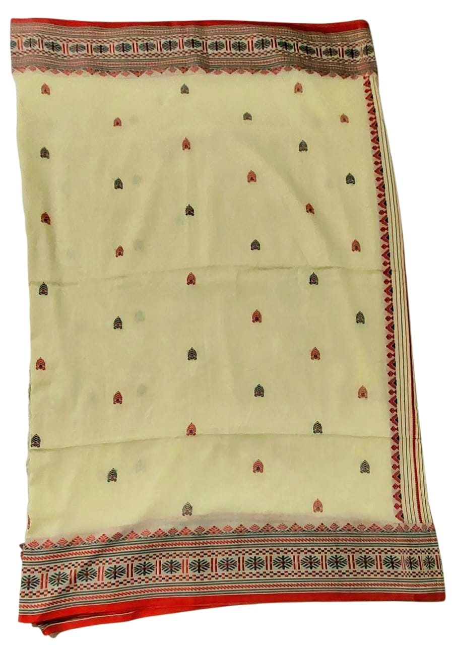 Premium Handloom Pure Khadi Cotton Saree