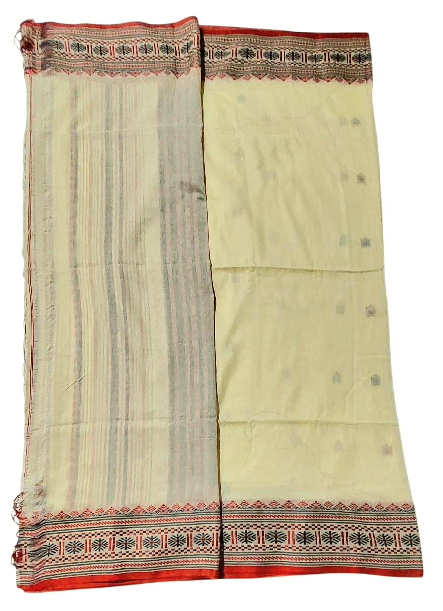 Premium Handloom Pure Khadi Cotton Saree